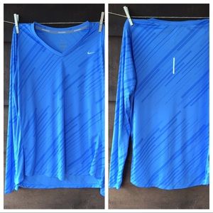 Nike Dri Fit Long-Sleeved Running Shirt